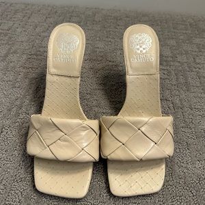 Vince Camuto Cream Beige Heels